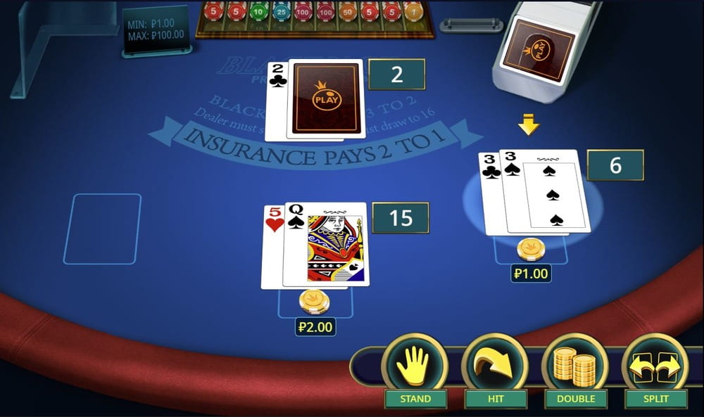 Card dealing in American Blackjack